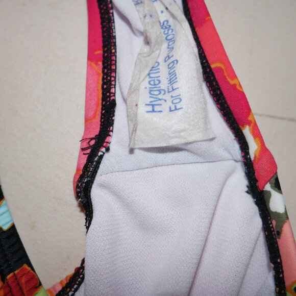 Time and Tru One Piece Slimming Swimsuit Size 2X Padded Cup Support Bathing Suit - Picture 8 of 9